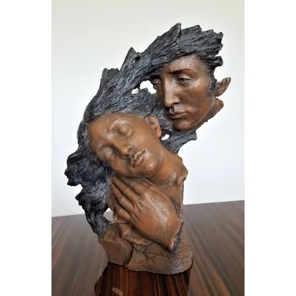 Zdjęcie Unikalna rzeźba dwojga ludzi - na prezent!