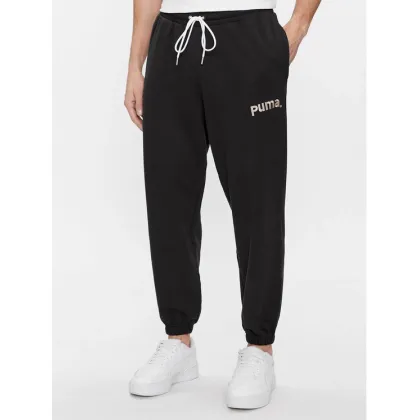 Zdjęcie Puma Spodnie dresowe Team 538261 Czarny Relaxed Fit