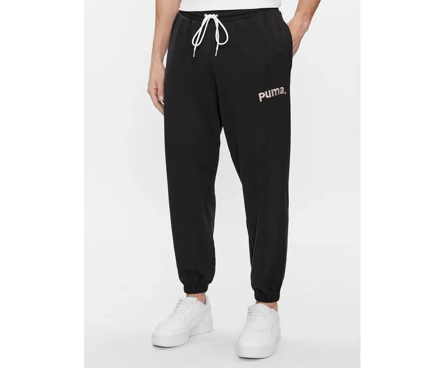 obrazek 1 Puma Spodnie dresowe Team 538261 Czarny Relaxed Fit