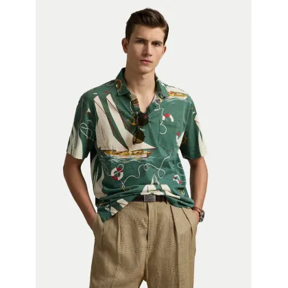 Zdjęcie Polo Ralph Lauren Polo 710971786001 Zielony Classic Fit