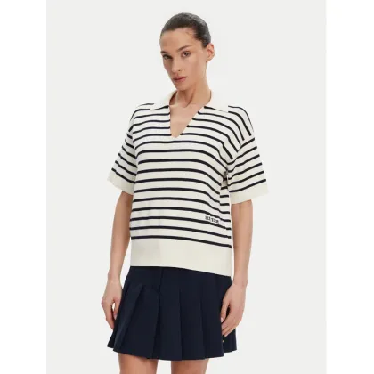 Zdjęcie Tommy Hilfiger Sweter WW0WW45400 Beżowy Regular Fit
