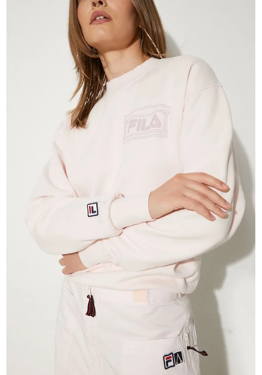 obrazek 1 Fila bluza bawełniana Fila x Aries damska kolor różowy z nadrukiem 42PS24ST010122270227