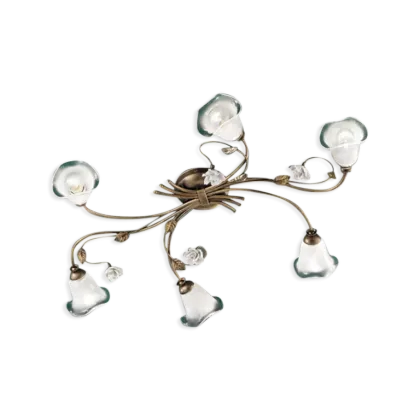 Zdjęcie Oryginalna lampa sufitowa-plafoniera w stylu klasycznym z Włoch