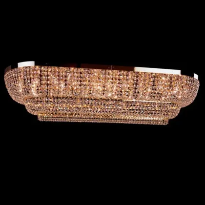 Zdjęcie Ekskluzywny żyrandol wykonany ze szkła