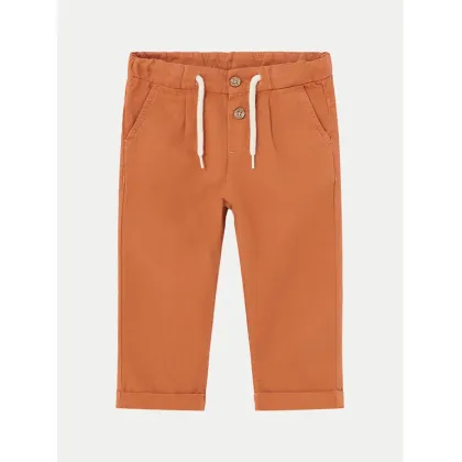 Zdjęcie Mayoral Chinosy 01541 Pomarańczowy Slim Fit