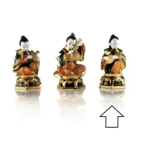Zdjęcie Figurka postaci z chińską mandoliną wykonana z ceramiki - Ceramiche ML