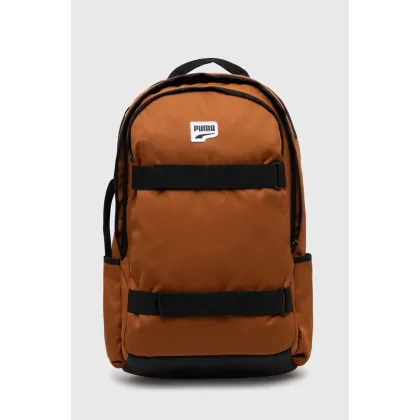 Zdjęcie Puma plecak Downtown Backpack kolor brązowy duży gładki 902550