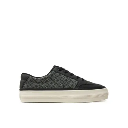 Zdjęcie Tommy Hilfiger Sneakersy Vulc Leather Sneaker Monogram FW0FW08331 Czarny