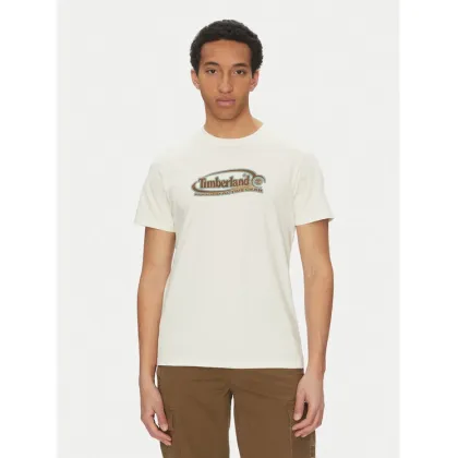 Zdjęcie Timberland T-Shirt TB0A6DJY Biały Regular Fit