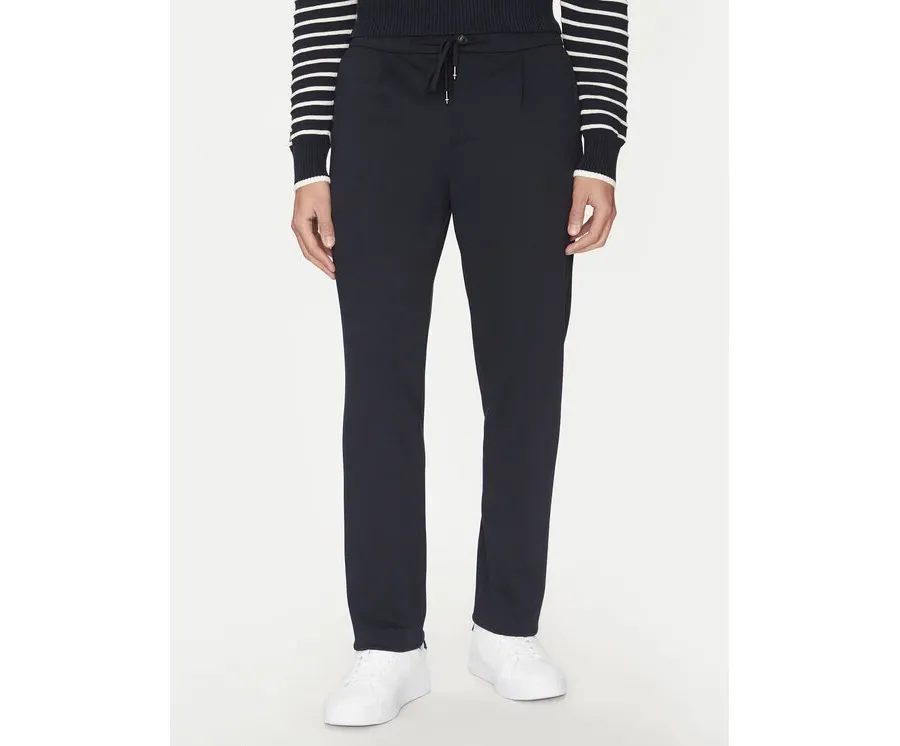 obrazek 1 Tommy Hilfiger Spodnie materiałowe Punto MW0MW39197 Granatowy Regular Fit