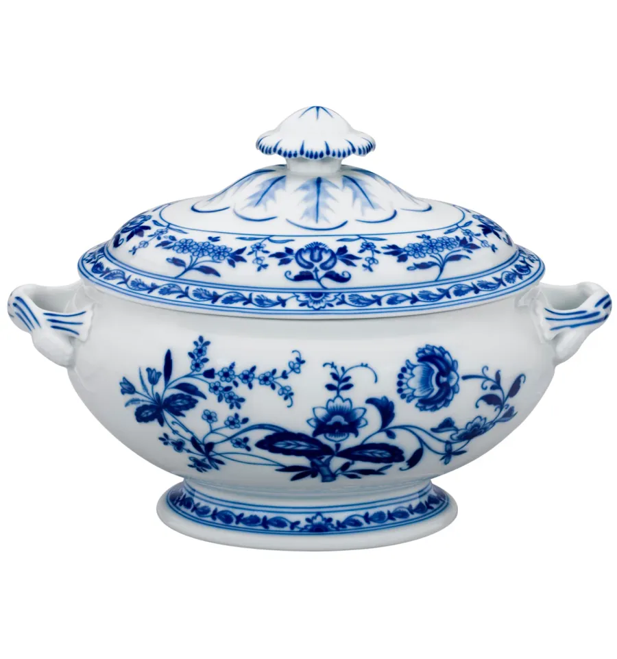 obrazek 1 Stylowa porcelanowa waza z kolekcji Margão z klasycznym roślinnym wzorem - Vista Alegre