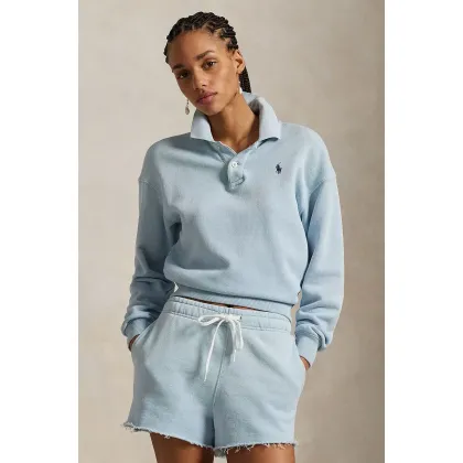 Zdjęcie Polo Ralph Lauren bluza damska kolor niebieski gładka 211965097