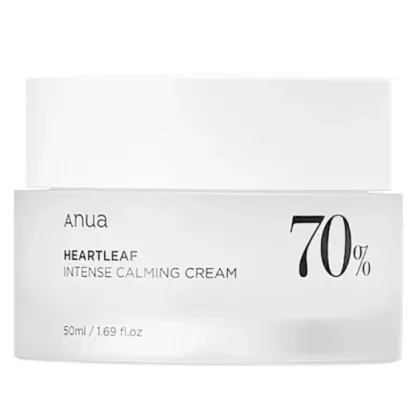 Zdjęcie Anua Heartleaf 70% kojący krem do twarzy z ekstrakem z pstrolistki 50 ml