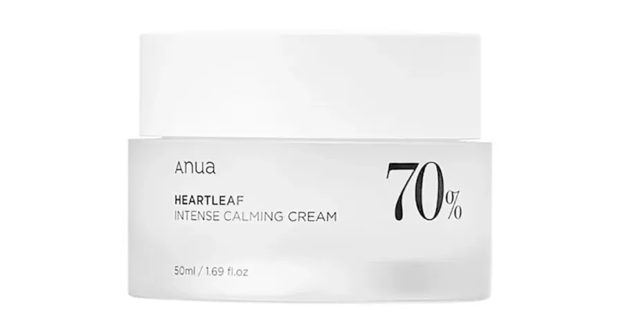 obrazek 1 Anua Heartleaf 70% kojący krem do twarzy z ekstrakem z pstrolistki 50 ml