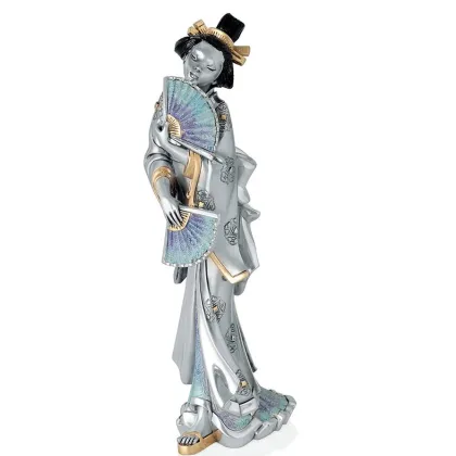 Zdjęcie Japońska kobieta - ozdobna statuetka na biurko