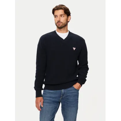 Zdjęcie Guess Sweter M4BR33 Z3HM1 Granatowy Regular Fit