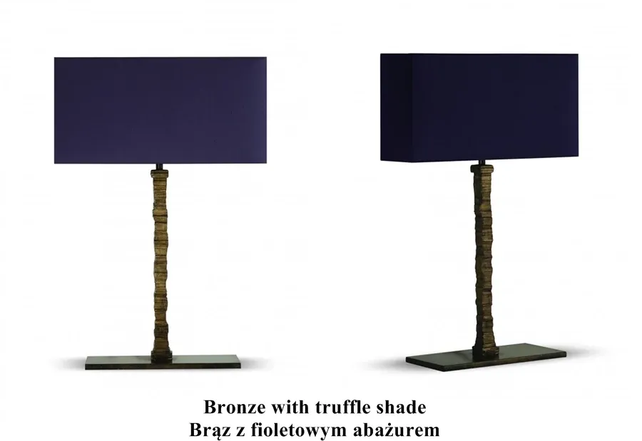 obrazek 3 Elegancka lampa na stolik w trzech różnych wariantach