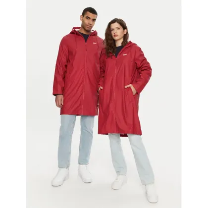 Zdjęcie Hunter Kurtka przeciwdeszczowa Andrea HARU0002242 Czerwony Regular Fit