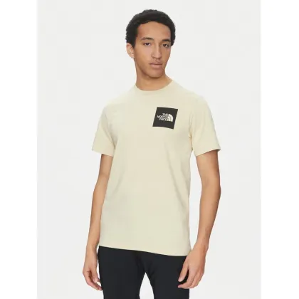 Zdjęcie The North Face T-Shirt Fine NF0A8A6M Beżowy Regular Fit