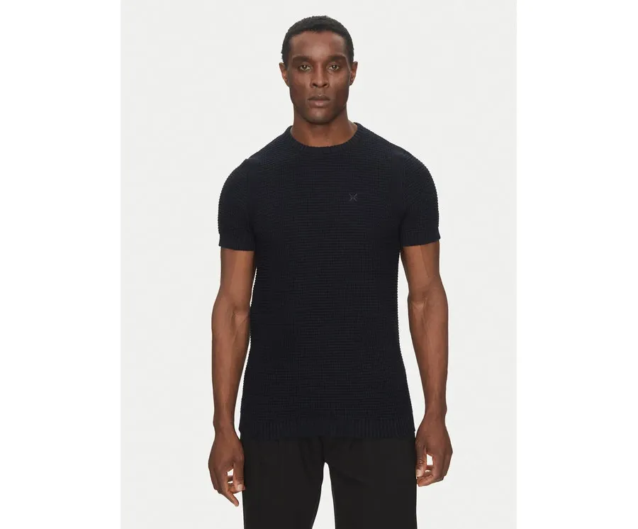 obrazek 1 Richmond X Sweter UMP25113TS Granatowy Regular Fit