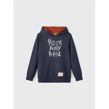 Zdjęcie NAME IT Bluza 13209345 Granatowy Loose Fit