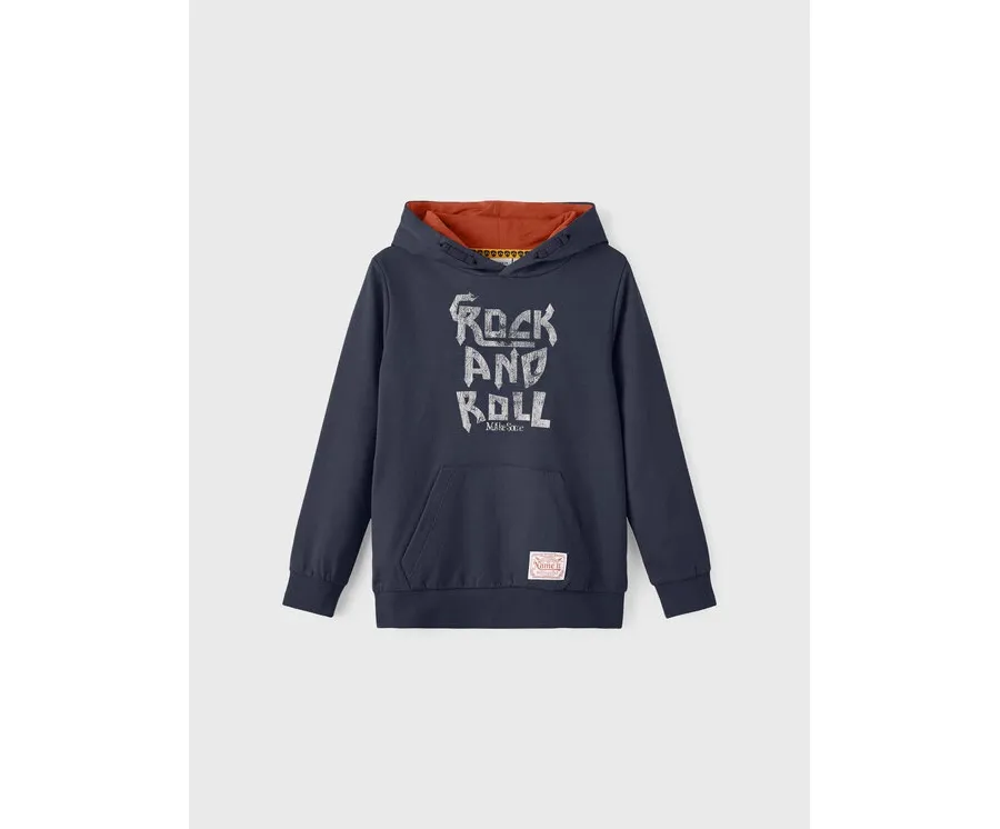 obrazek 1 NAME IT Bluza 13209345 Granatowy Loose Fit