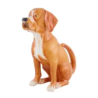 Picture Hand-painted ceramic dog jug - Bordallo Pinheiro