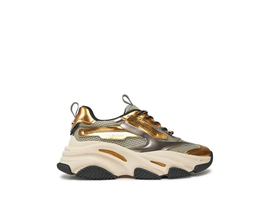 obrazek 1 Steve Madden Sneakersy Possession-E SM19000033 Srebrny