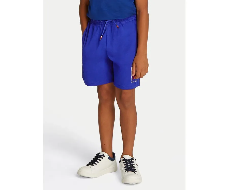 obrazek 1 Tommy Hilfiger Szorty sportowe Graphic KB0KB09477 Niebieski Regular Fit