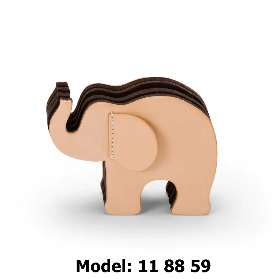 obrazek 2 Skórzany przybornik na biurko - Elephant