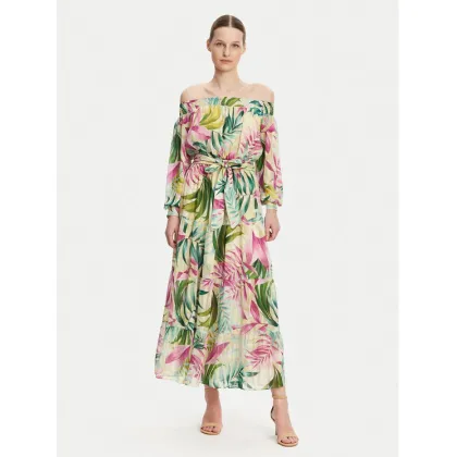 Zdjęcie Guess Sukienka letnia W5GT16 WH9Z2 Kolorowy Regular Fit