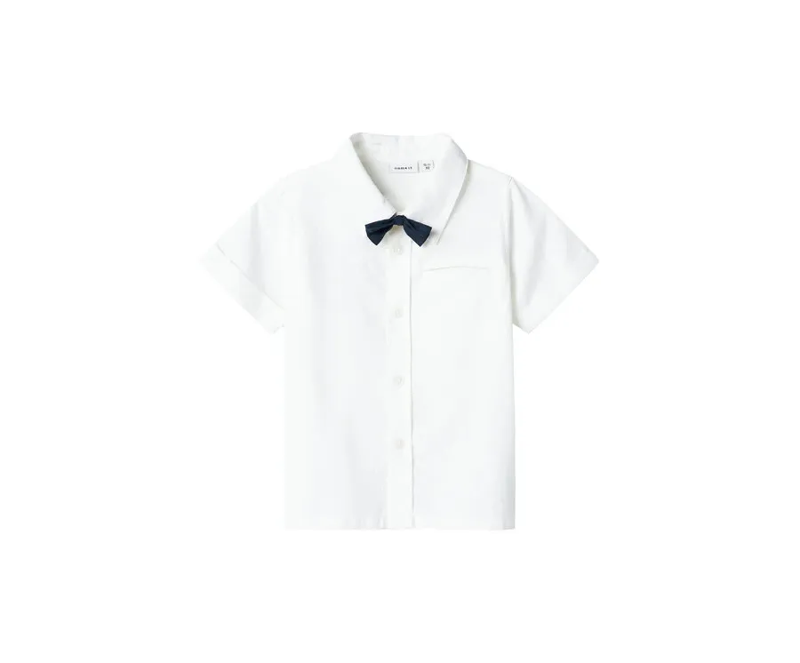 obrazek 1 NAME IT Koszula Demolle 13227250 Biały Regular Fit