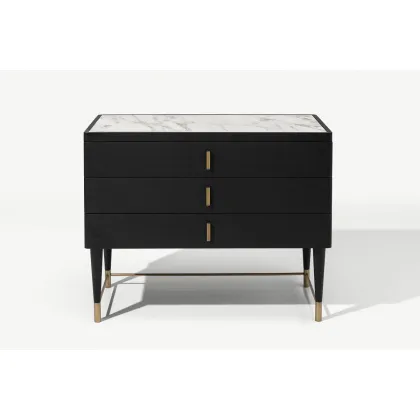 Zdjęcie Elegancka komoda Mozart Deluxe z marmurowym blatem