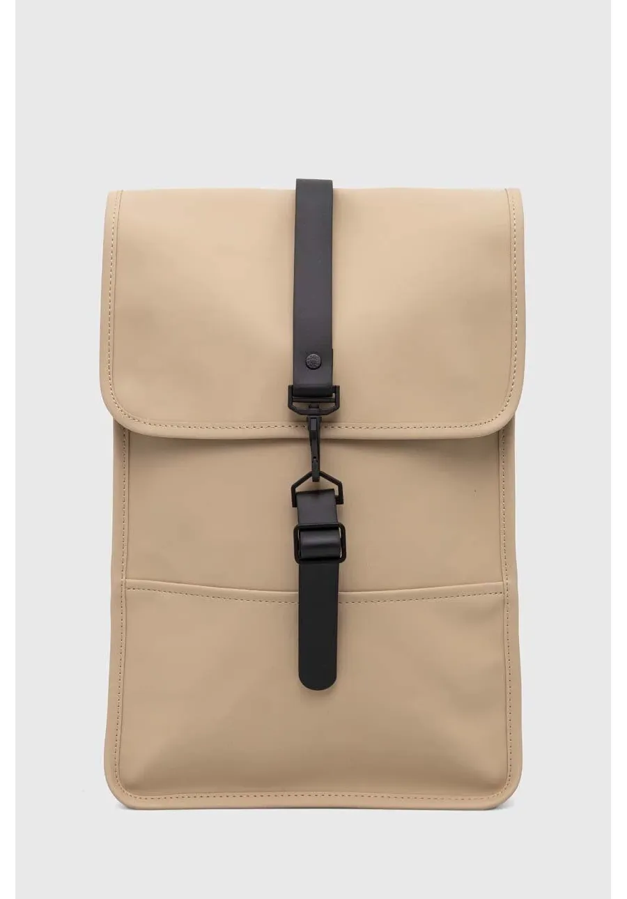 obrazek 1 Rains plecak 13020 Backpacks kolor beżowy duży gładki