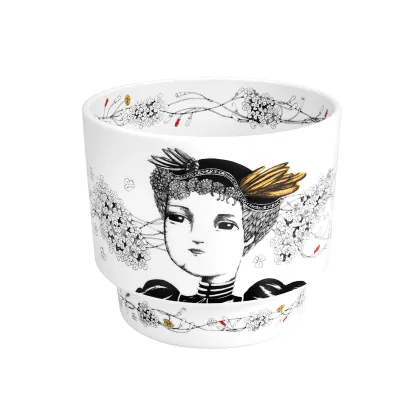 Zdjęcie Niesamowita doniczka porcelanowa Rainha D. Amelia