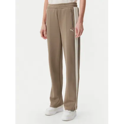 Zdjęcie Puma Spodnie dresowe T7 Always On 629797 Brązowy Straight Fit