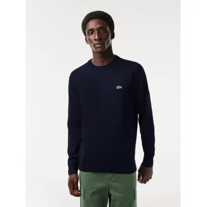 Zdjęcie Lacoste Sweter AH1985-166 Granatowy Regular Fit