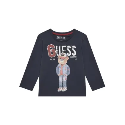 Zdjęcie Guess Bluzka N5YI23 K8HM4 Granatowy Regular Fit