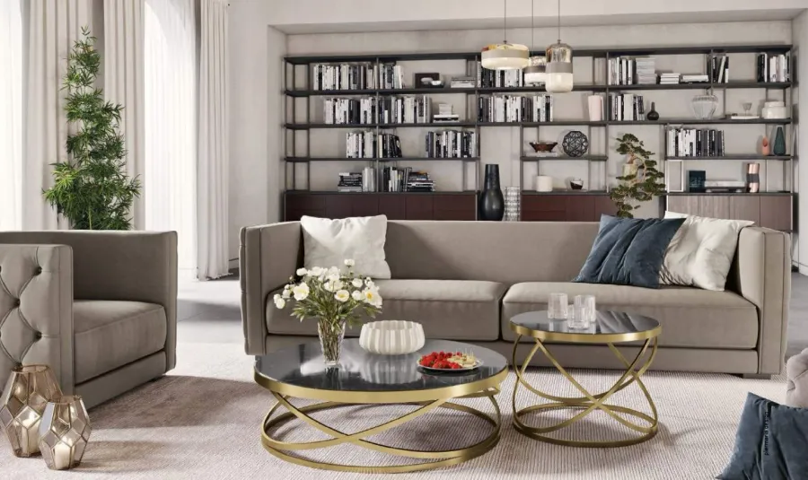 obrazek 1 Oryginalny mebel włoskiej produkcji - sofa Herrera
