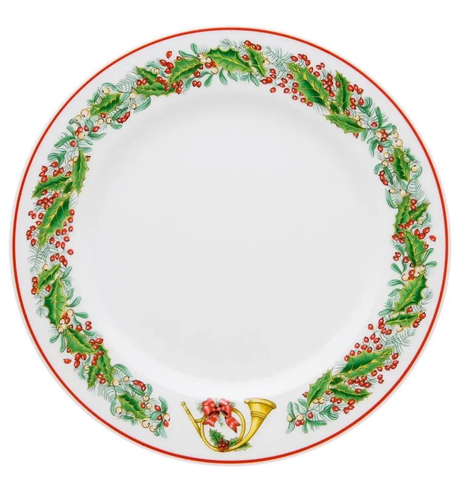 obrazek 5 Porcelanowy zestaw 6 talerzy na chleb i masło ze świątecznej kolekcji Christmas Magic - Vista Alegre