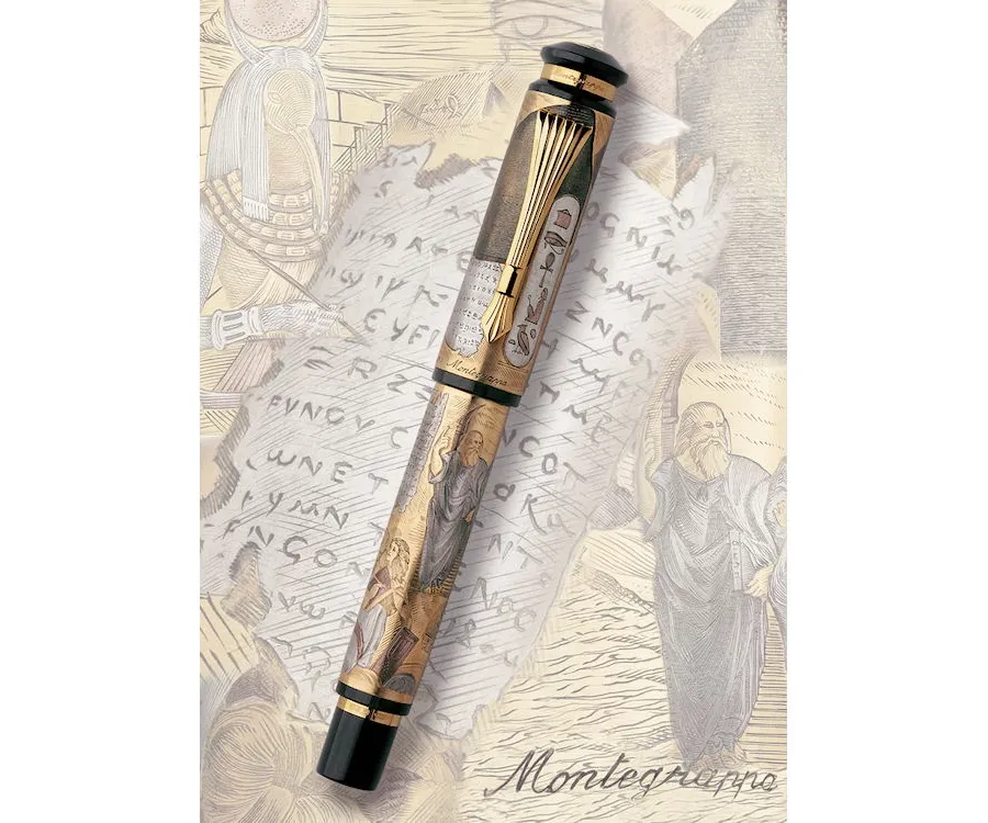 picture 1 Montegrappa - Sophia - The Majestic Golden Fountain Pen