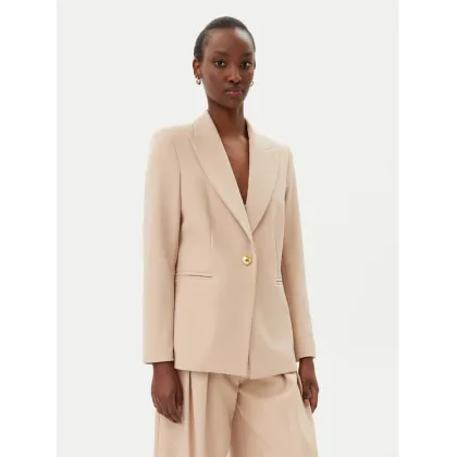 Zdjęcie Maryley Marynarka 25EB187/M27/43PG Beżowy Regular Fit