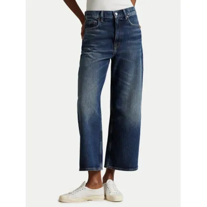 Zdjęcie Polo Ralph Lauren Jeansy 211969378001 Granatowy Wide Leg