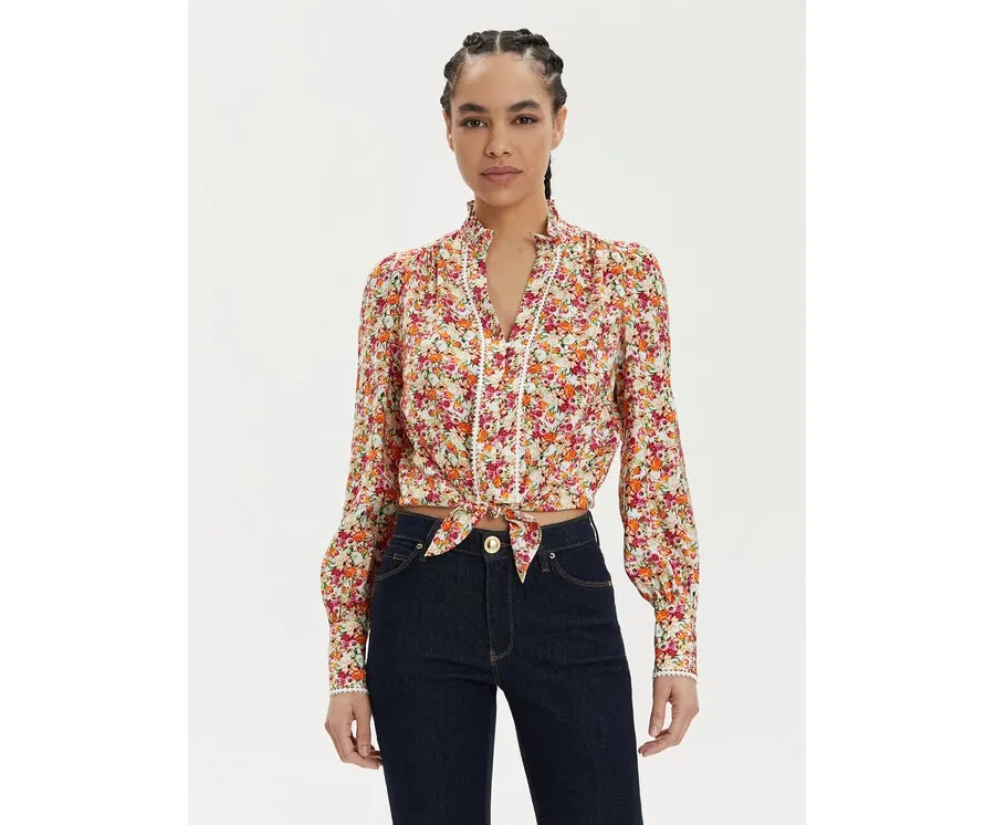 obrazek 1 Guess Bluzka W4GH64 WG562 Kolorowy Regular Fit