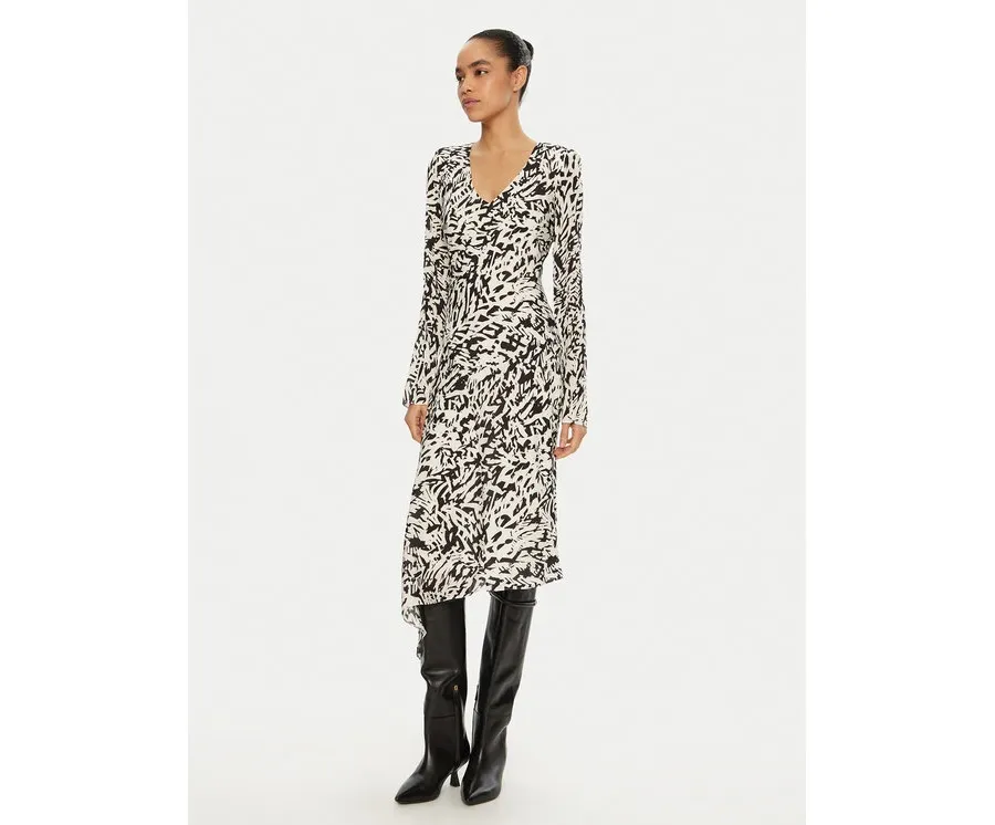 obrazek 1 Patrizia Pepe Sukienka codzienna 8A1396/A463-FE84 Biały Regular Fit