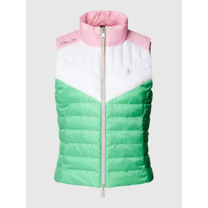 Zdjęcie Kamizelka pikowana w stylu Colour Blocking