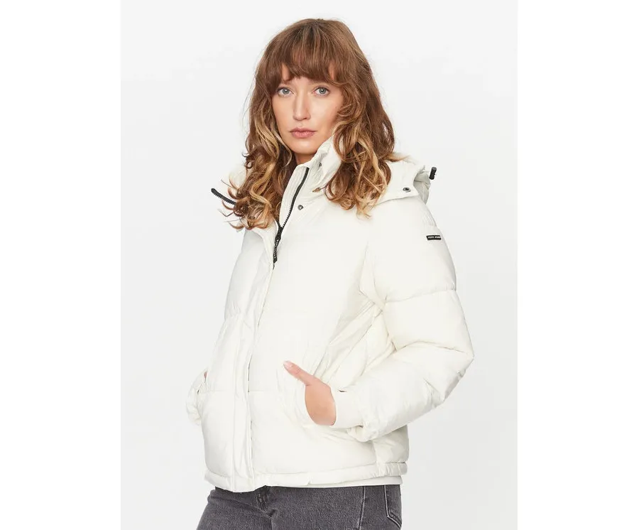 obrazek 1 Pepe Jeans Kurtka zimowa Morgan PL402273 Biały Regular Fit