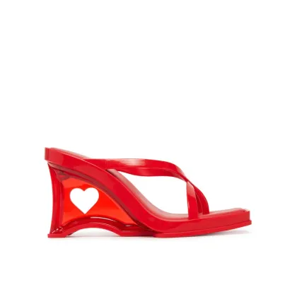 Zdjęcie Melissa Japonki Melissa Glass Heel Ad 35801 Czerwony