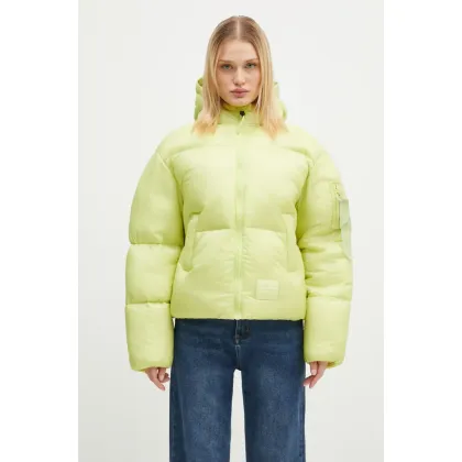 Zdjęcie Alpha Industries kurtka damska kolor zielony zimowa 148006