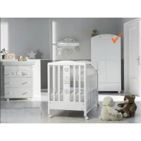 Picture Prestigious white wardrobe for a baby's bedroom - Italbaby